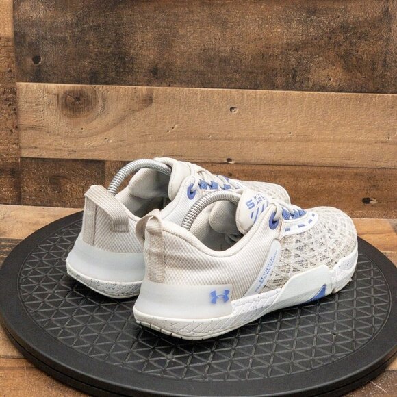UNDER ARMOUR REIGN 5 TRISTSE WOMENS ATHLETIC SHOES RUNNING GYM GRAY LOW SIZE 9.5 - Picture 8 of 9